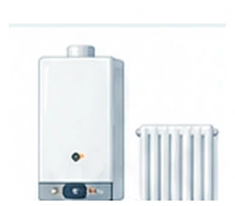 Illustrated domestic boiler